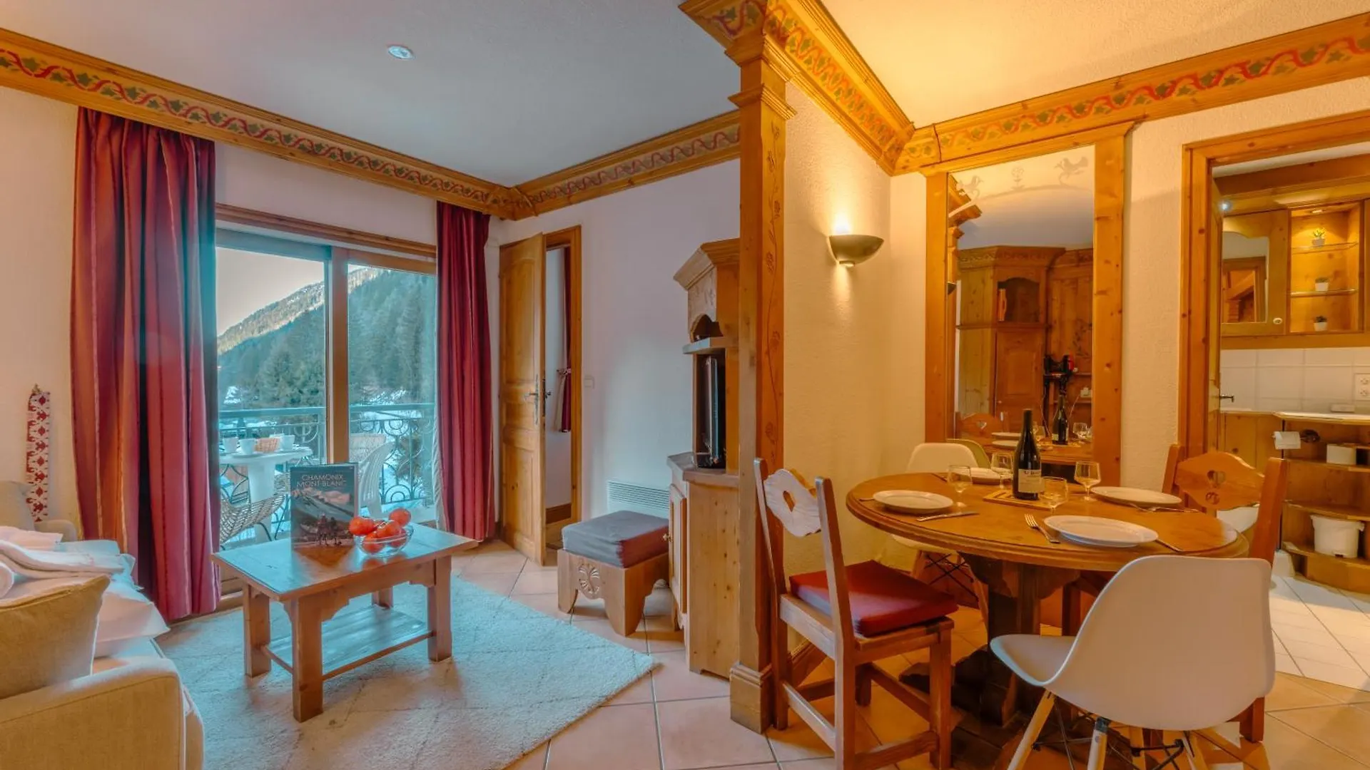 Mont Blanc View With Private Sauna - Cristal - Nant Blanc 14 - Happy Rentals 샤모니 프랑스