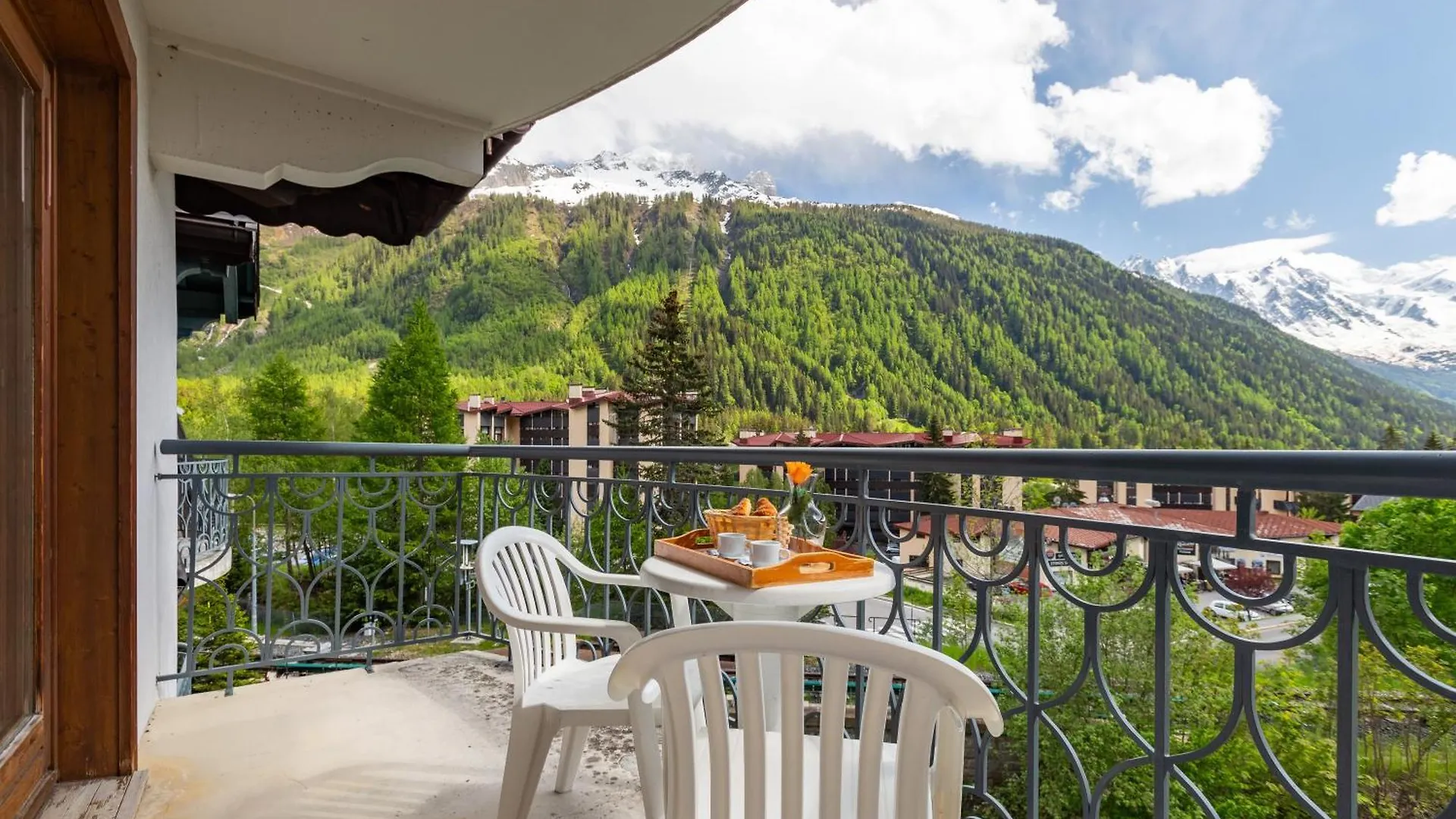 Mont Blanc View With Private Sauna - Cristal - Nant Blanc 14 - Happy Rentals 샤모니 아파트
